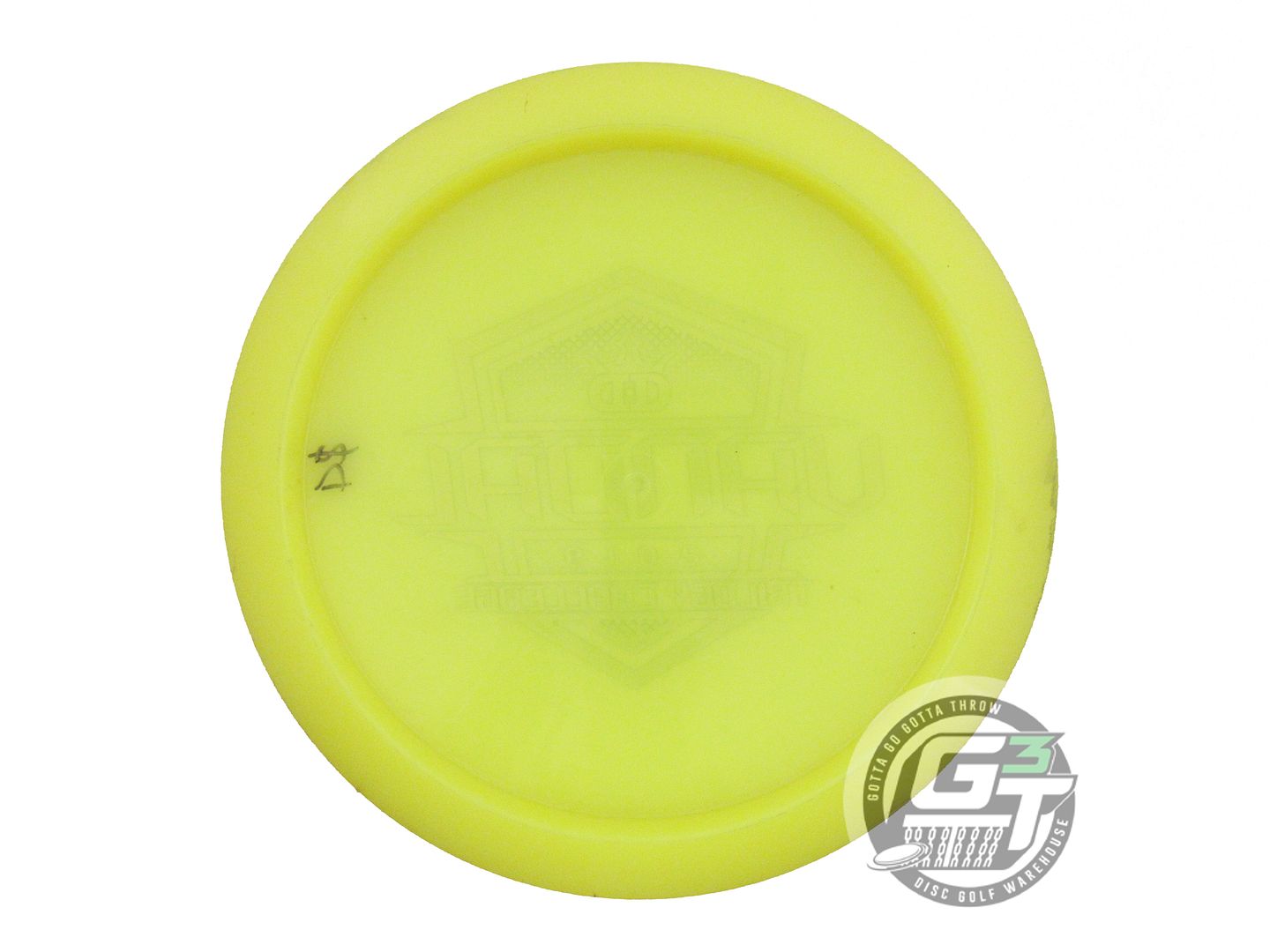 USED Dynamic Discs Lucid Vandal 174g Yellow Black Stamp Distance Driver Disc