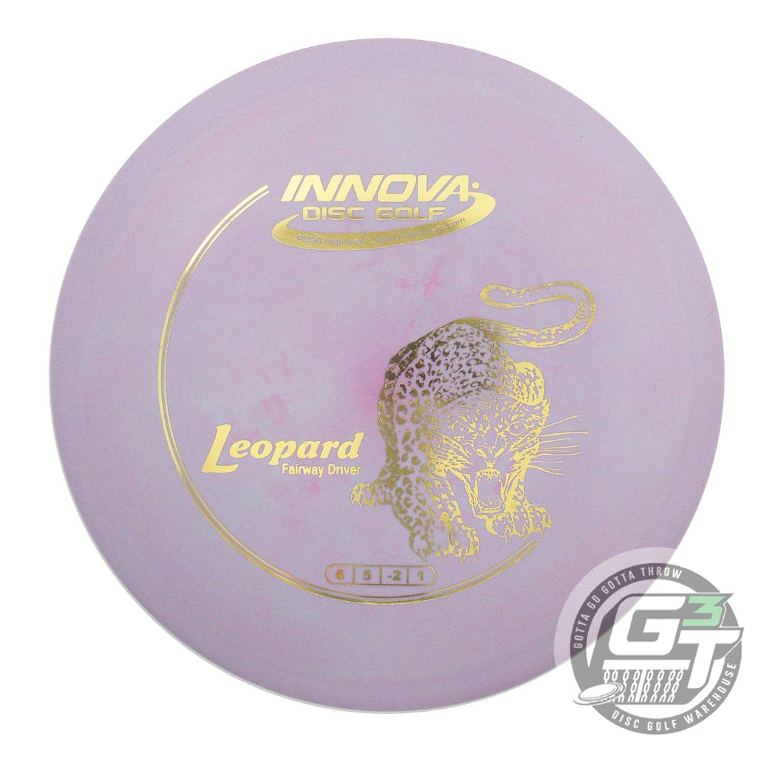 USED Innova DX Leopard 171g Lilac Gold Foil Fairway Driver Golf Disc