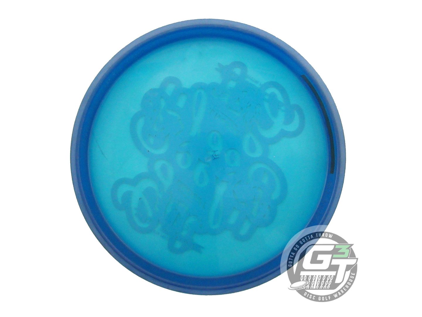 USED Discraft X-OUT CryZtal FLX Zone OS 174g Blue Putter Disc