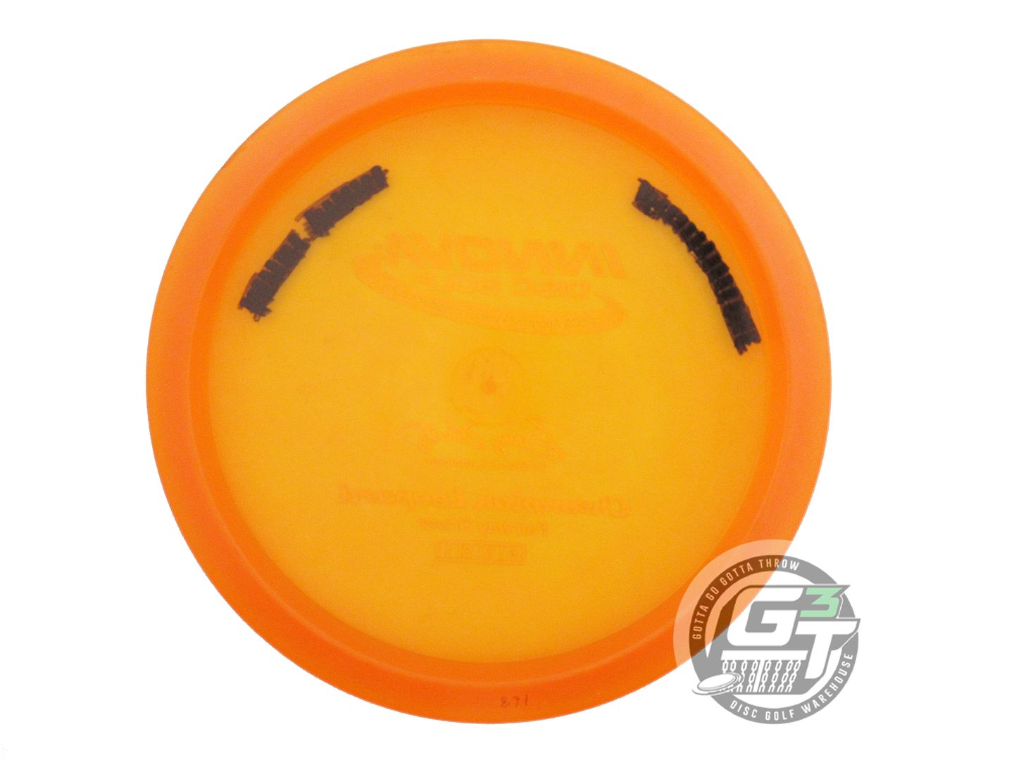 USED Innova Champion Leopard 168g Orange White Stamp Fairway Driver Golf Disc
