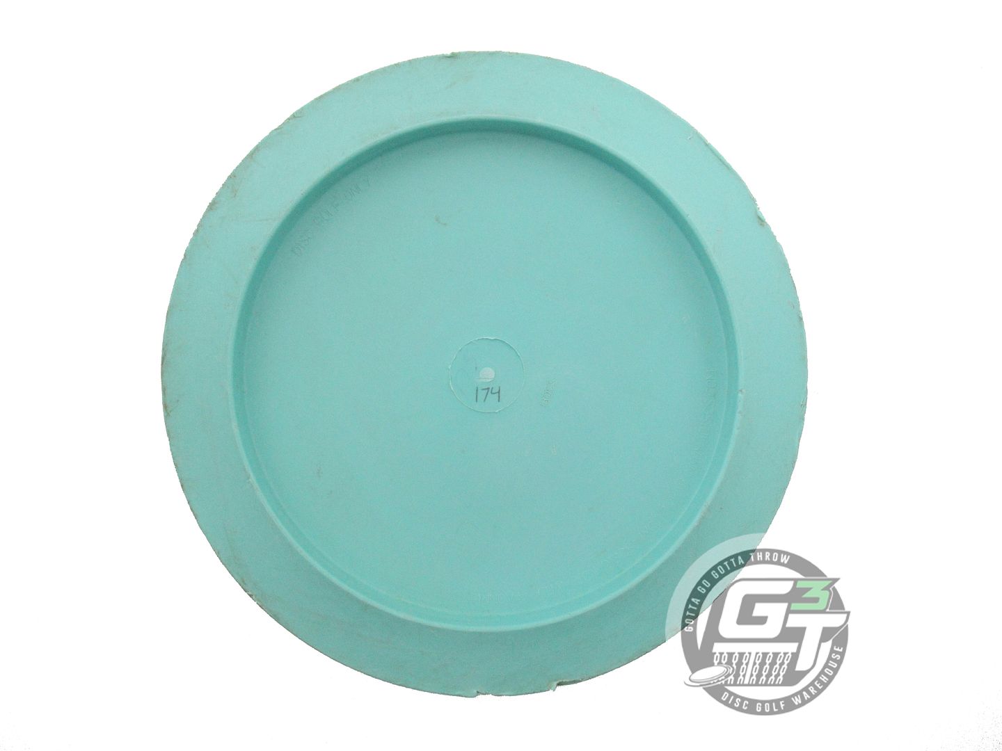 USED Innova DX Boss 174g Seafoam Red Foil Distance Driver Golf Disc