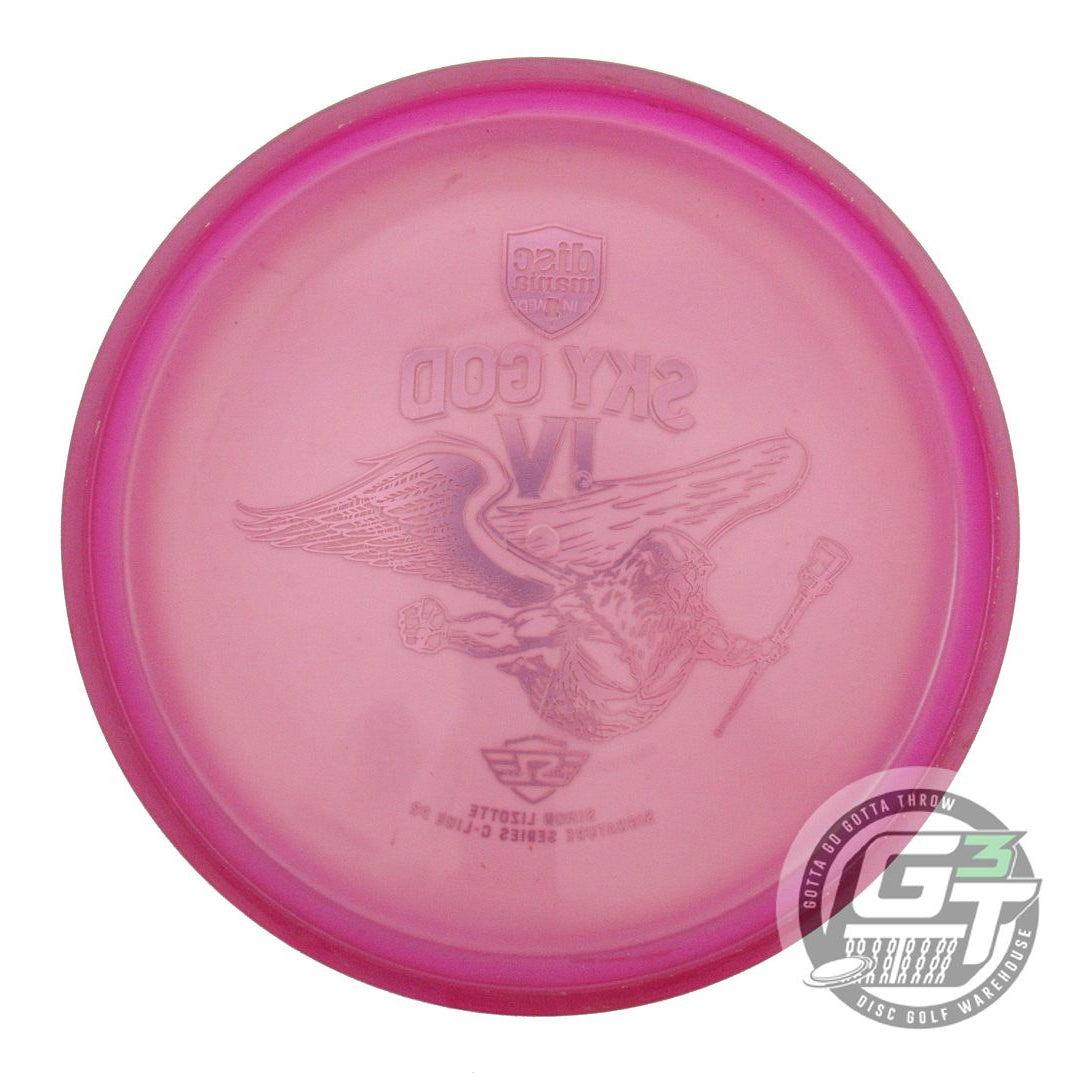 USED DiscMania SKY GOD 4 C-Line P2 175g Purple Red Foil Putter Golf Disc
