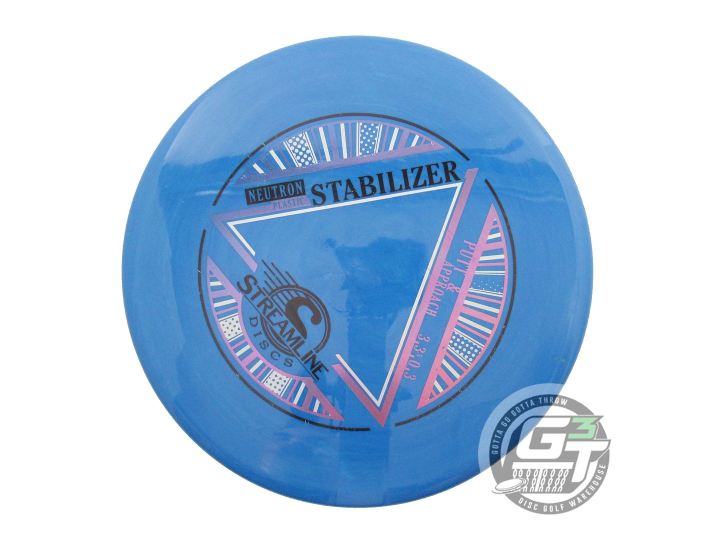 USED Streamline Discs Neutron Stabilizer 169g Blue Putter Golf Disc