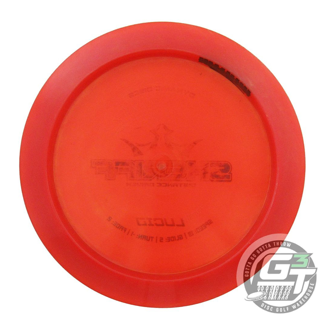 USED Dynamic Discs Lucid Sheriff 172g Red Wiped Stamp Distance Driver Golf Disc