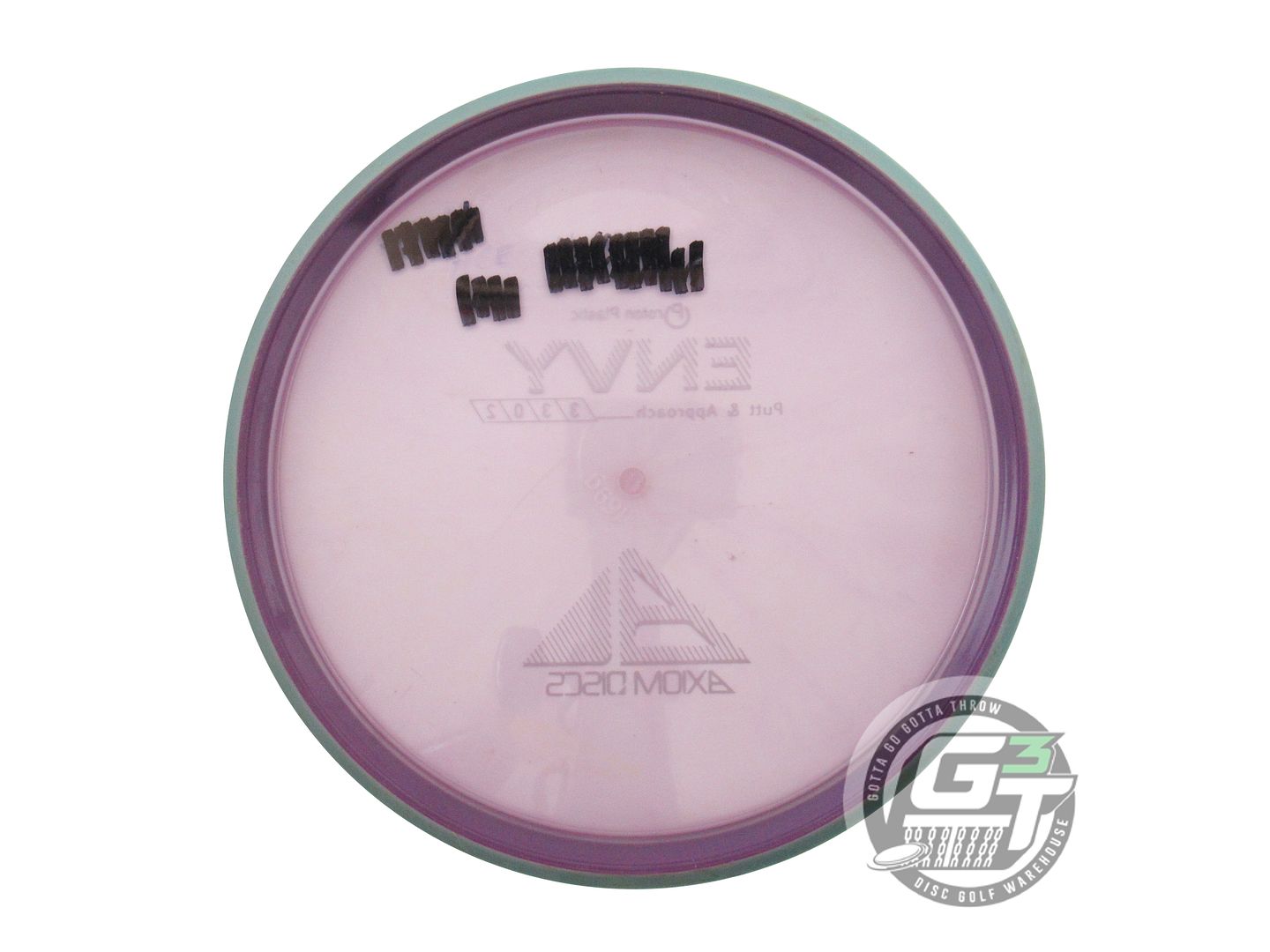 USED Axiom Discs Proton Envy 169g Purple Slate Rim Putter Golf Disc