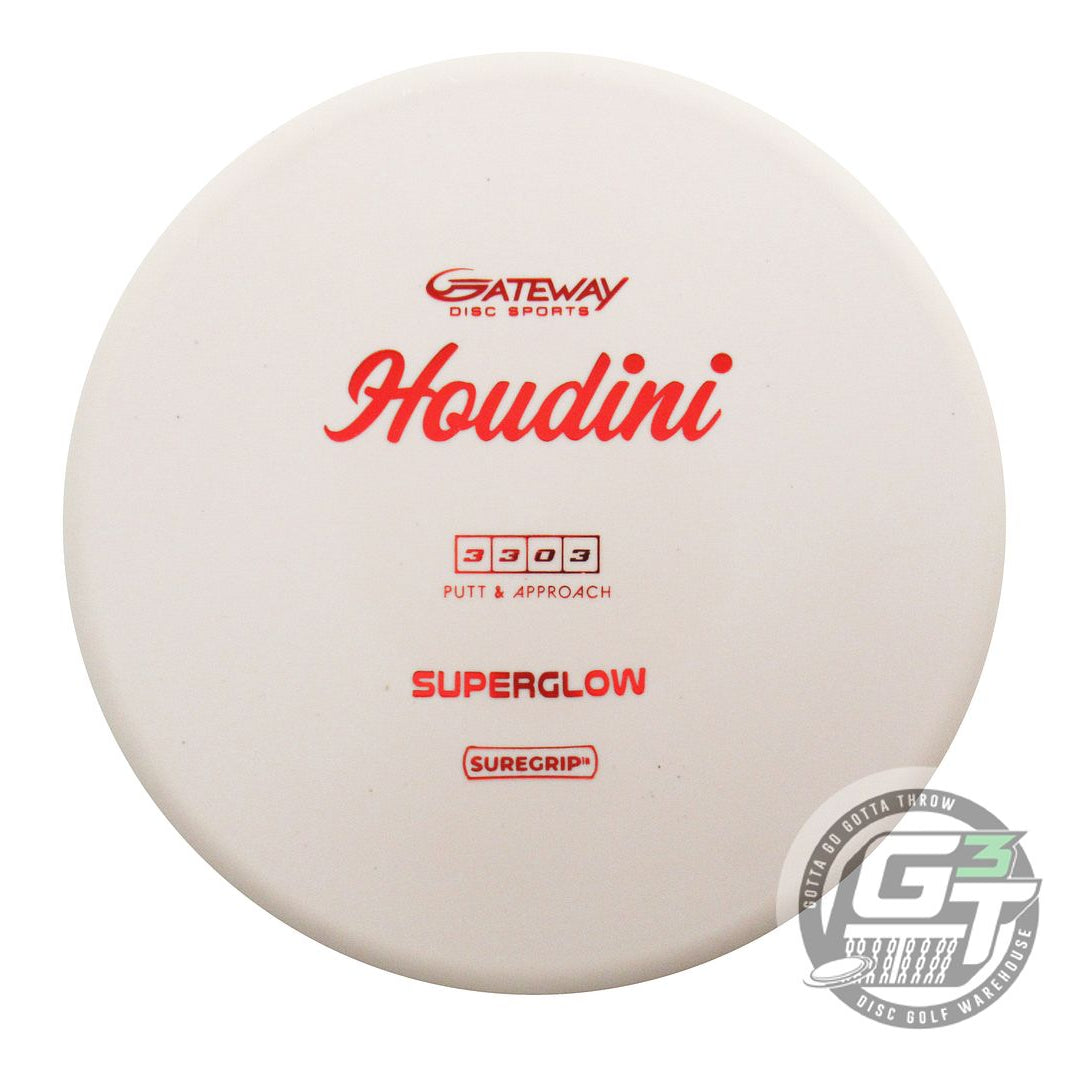 Gateway Super Glow Houdini Putter Golf Disc (Individually Listed) - Gotta Go Gotta Throw
