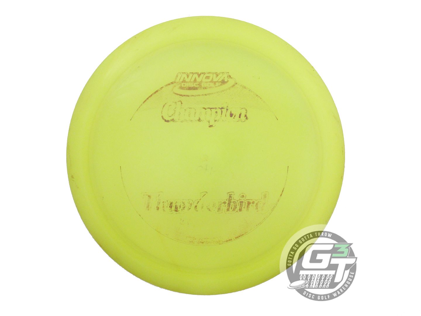 USED Innova Champion Thunderbird 170g Yellow Purple Foil Distance Driver Disc