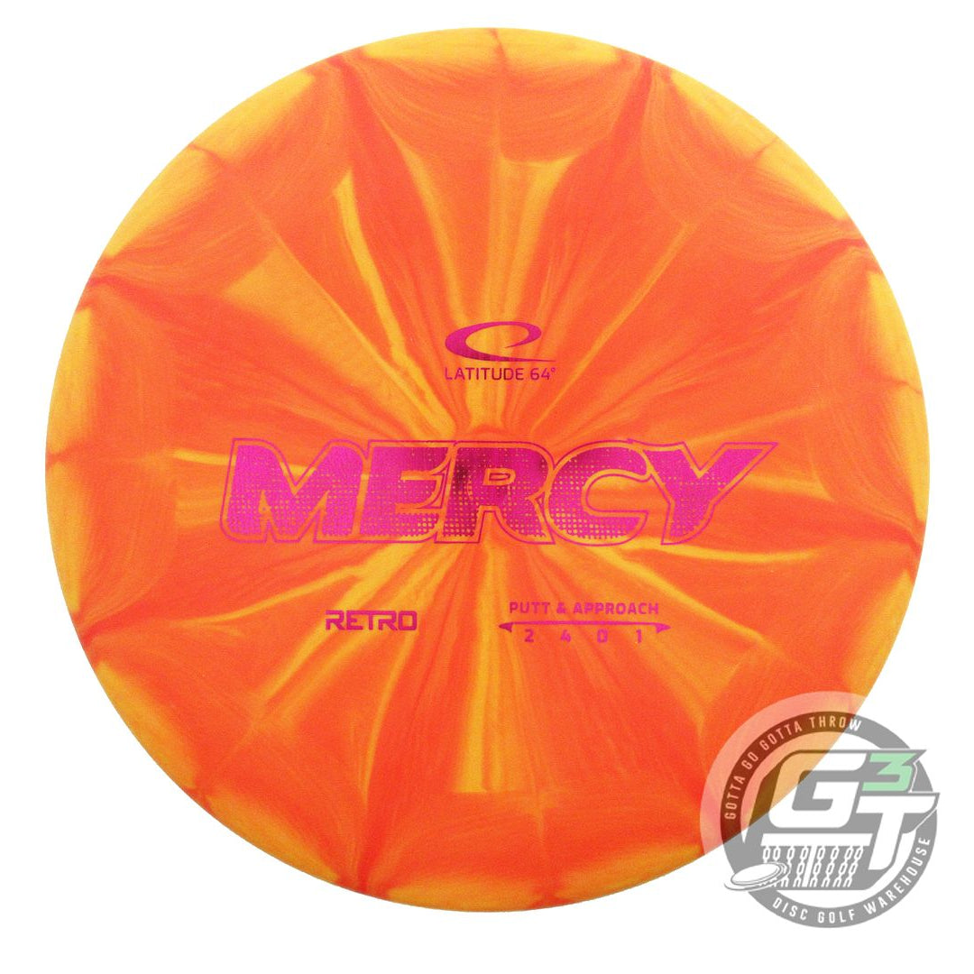 Latitude 64 Retro Burst Mercy Putter Golf Disc (Individually Listed)