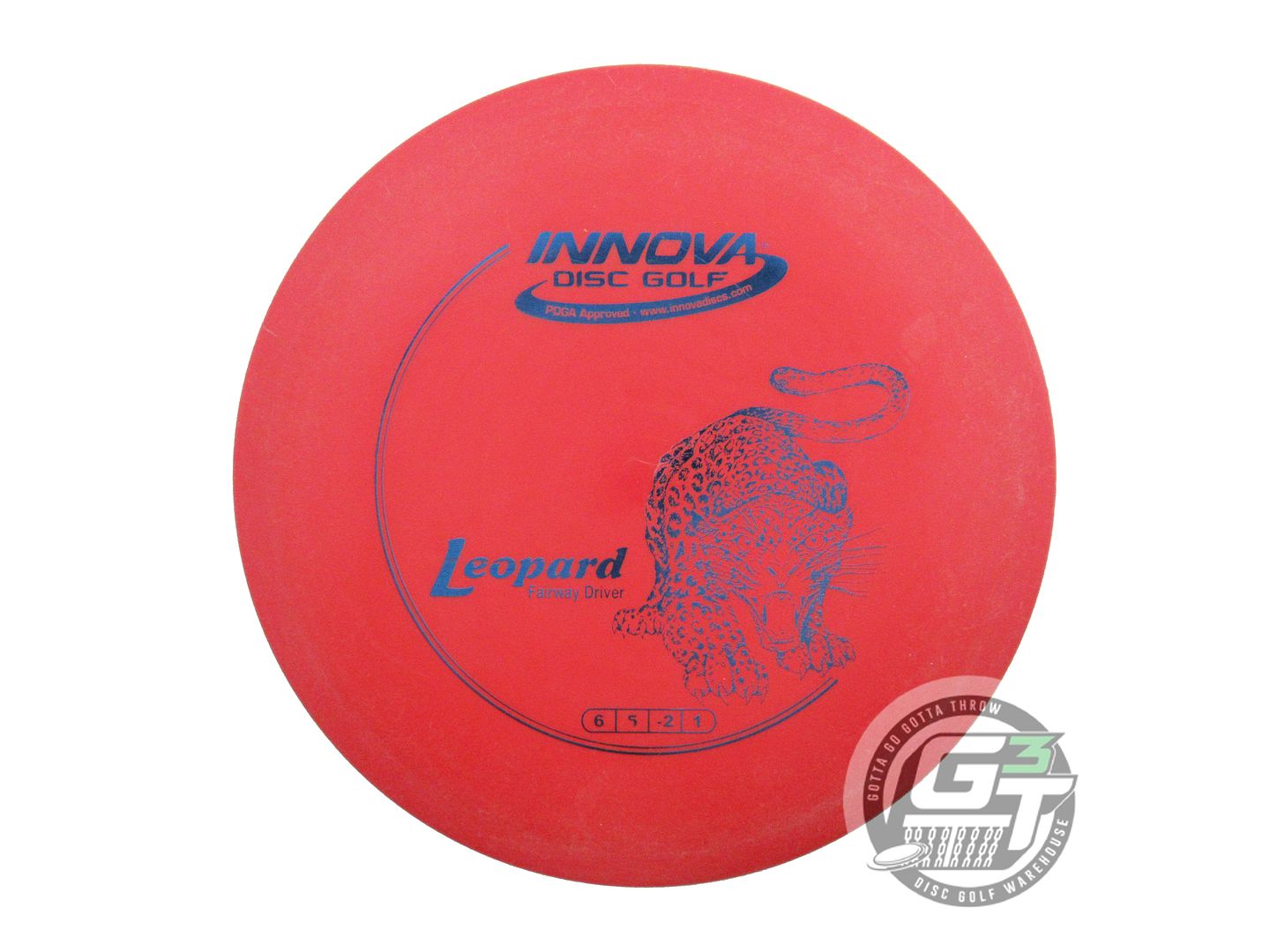 USED Innova DX Leopard 149g Red Blue Foil Fairway Driver Golf Disc