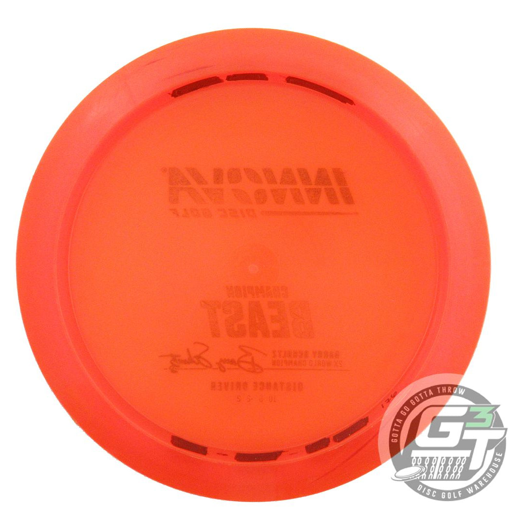 USED Innova Champion Beast 176g Orange Black Stamp Distance Driver Golf Disc