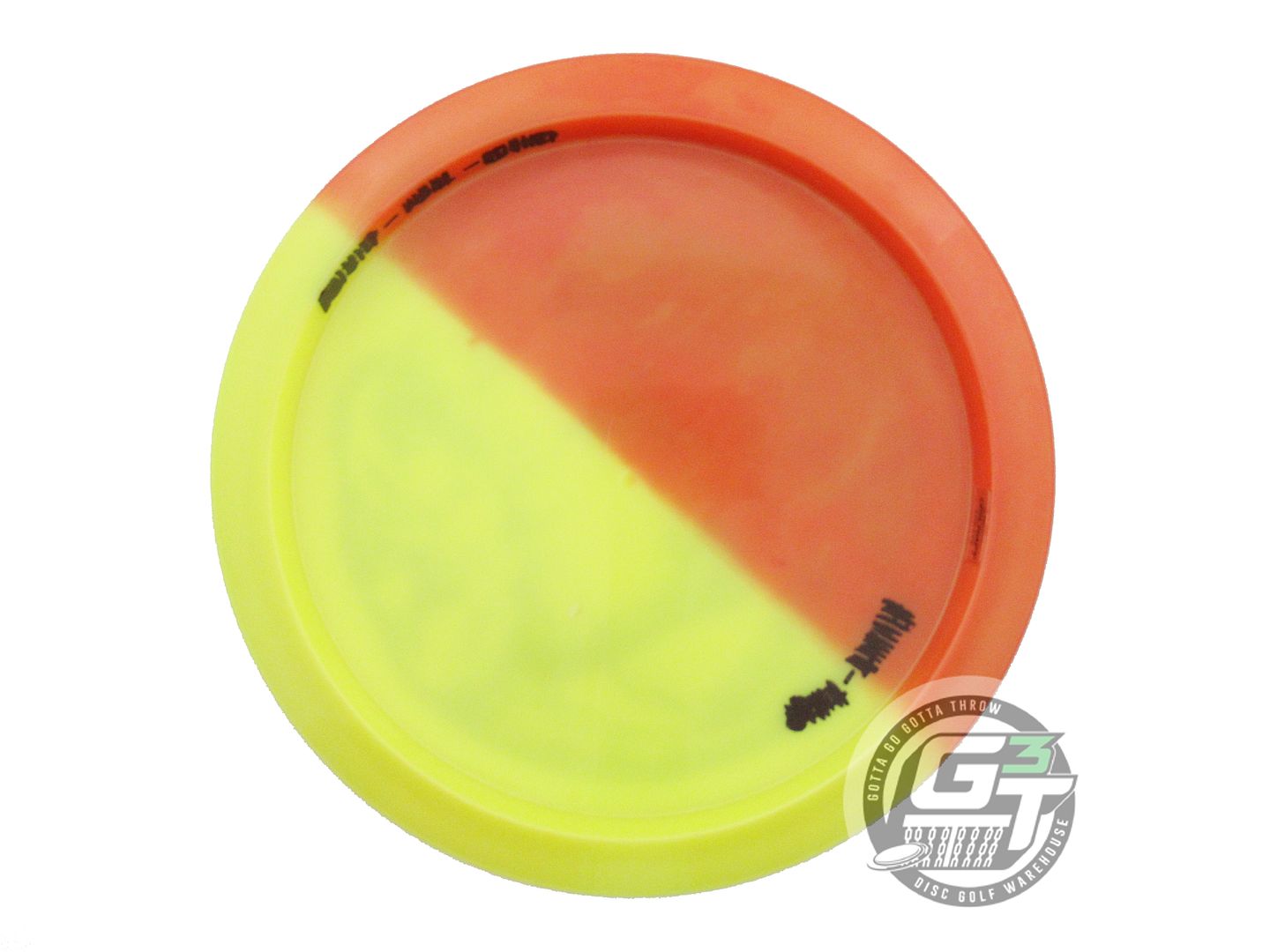 USED Discraft Big Z Raptor 172g Yellow HOME DYED Distance Driver Golf Disc