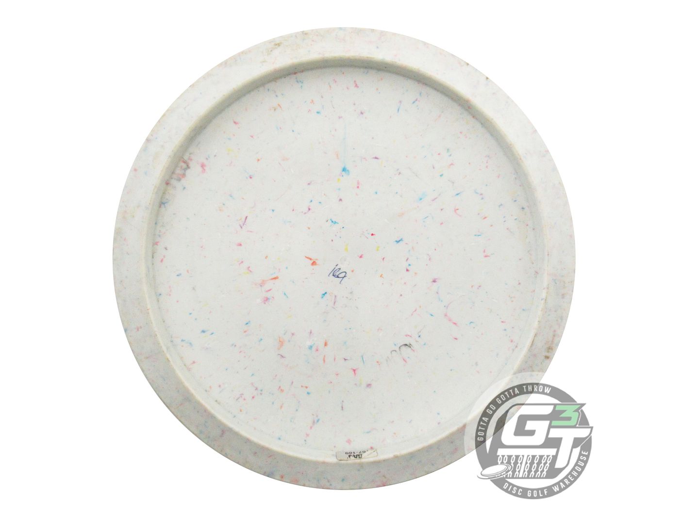 USED DGA Splatter ProLine Vortex 169g White Blue Stamp Driver Golf Disc