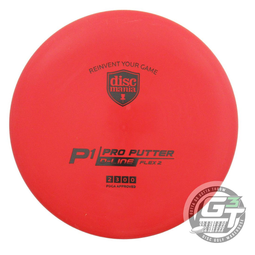 Discmania Originals D-Line Flex 2 P1 Putter Golf Disc (Individually Listed)