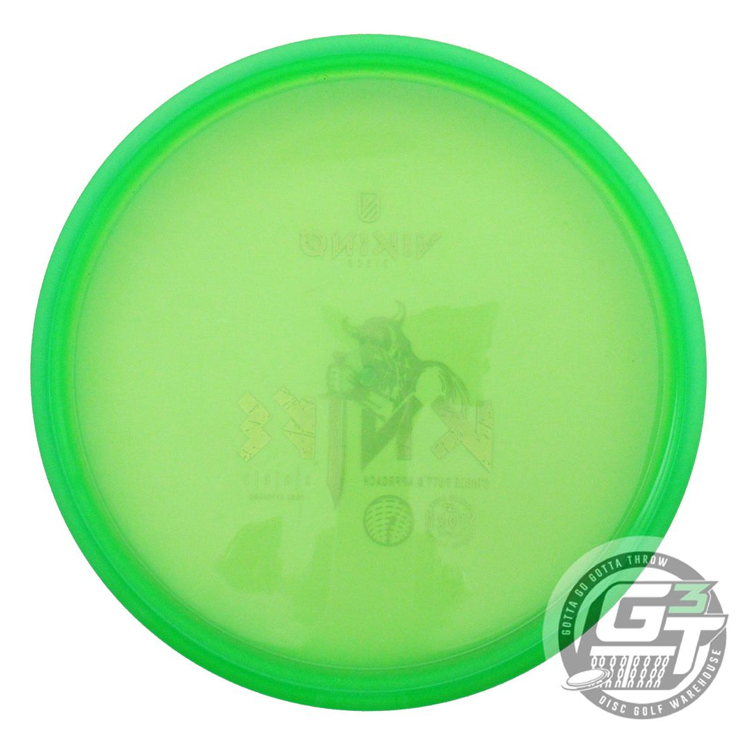 USED Viking Discs Storm Knife 173g Green Silver Foil Putter Golf Disc