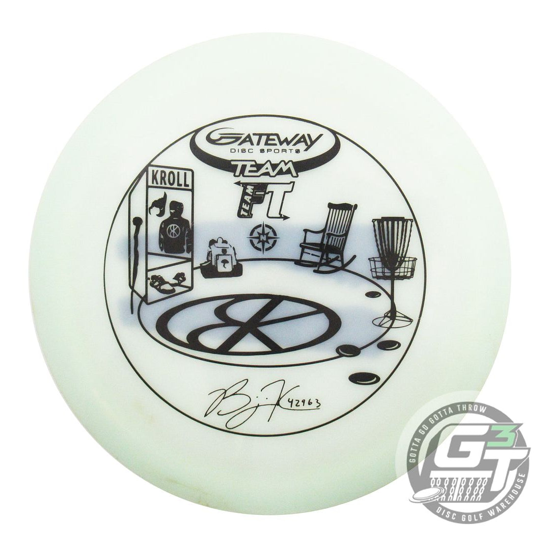 USED Gateway NXT Ether 174g Mint Black Stamp TEAM Distance Driver Golf Disc