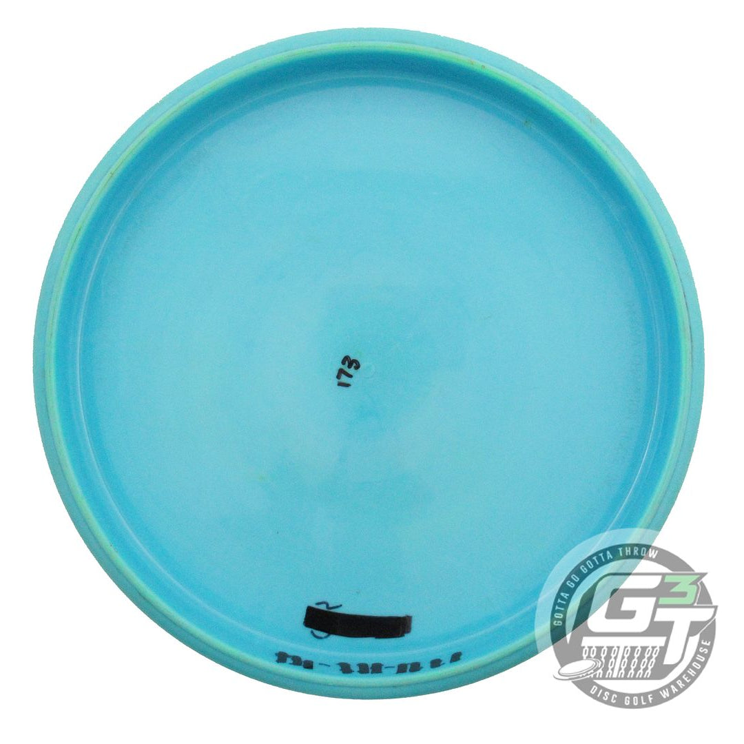 USED Innova Star Invader 173g Teal Rainbow Foil Putter Golf Disc