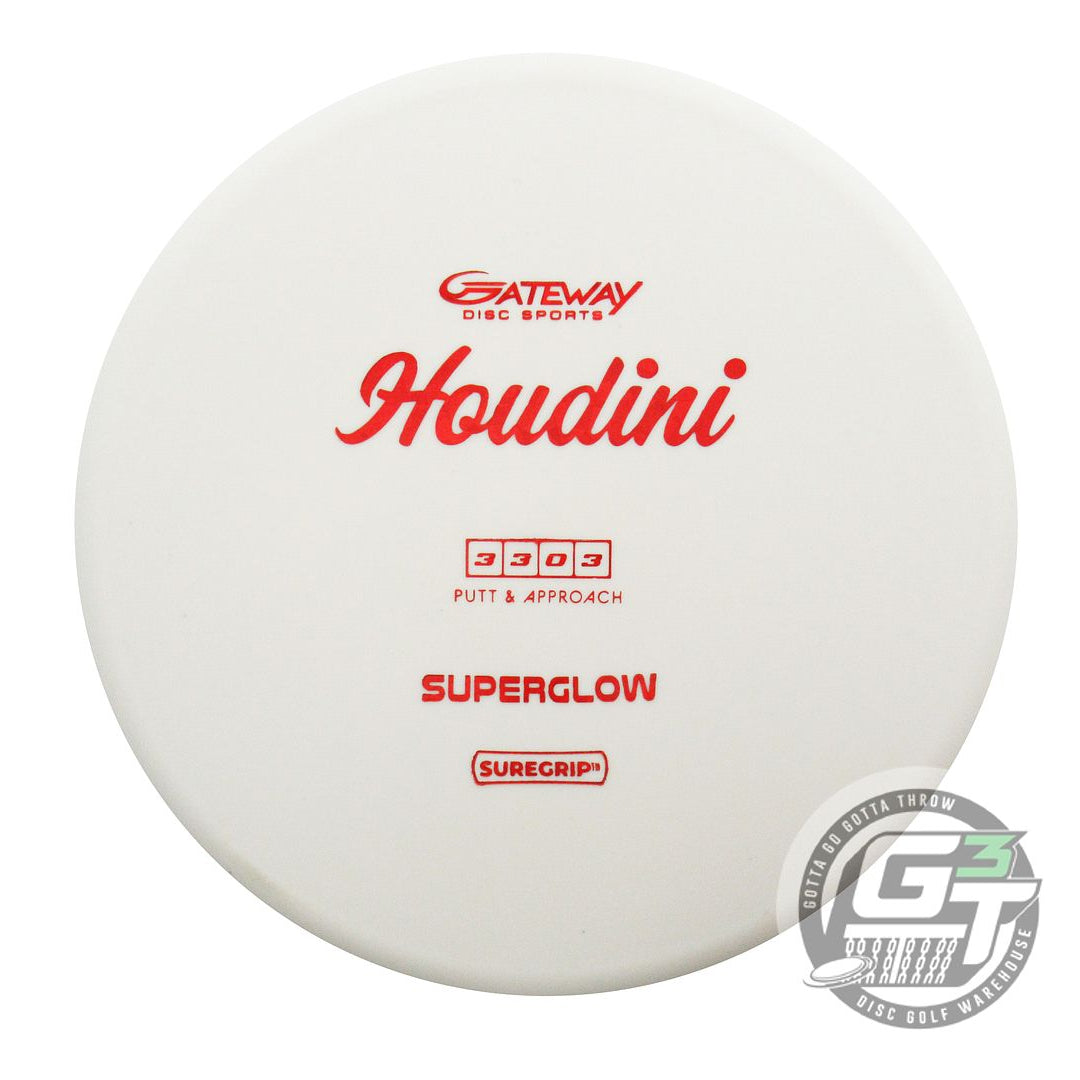 Gateway Super Glow Houdini Putter Golf Disc (Individually Listed)