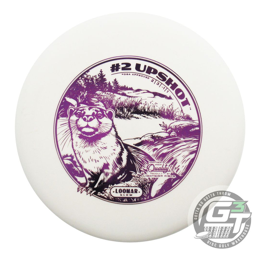 Lightning Loonar Glow #2 Upshot Putter Golf Disc (Individually Listed)