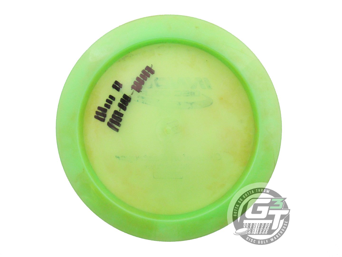 USED Innova Champion Destroyer 171g Lime PUDDLE TOP Distance Driver Golf Disc