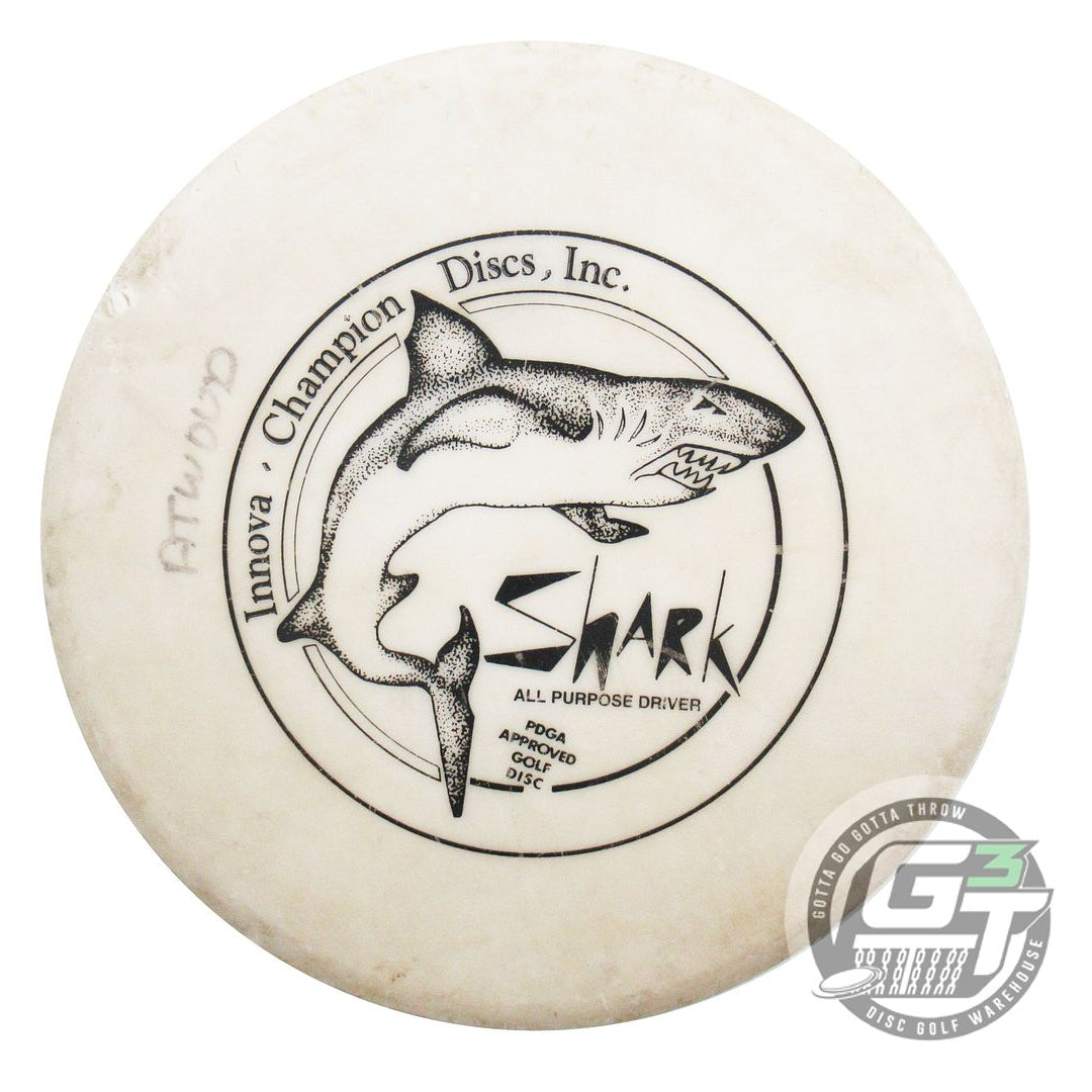 USED Innova DX Shark 178g White Black Stamp PFN Midrange Golf Disc