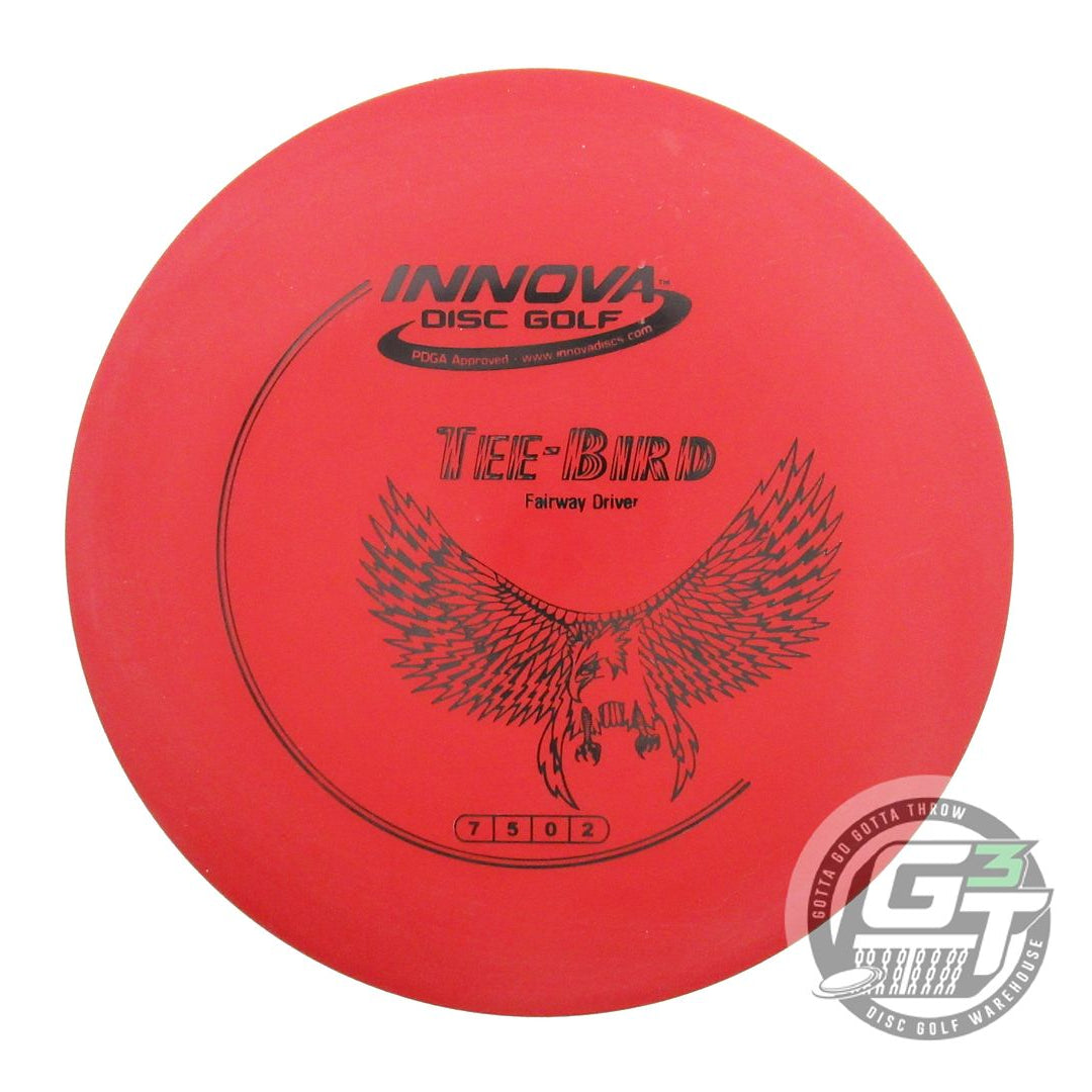 USED Innova DX Teebird 158g Red Black Stamp Fairway Driver Golf Disc