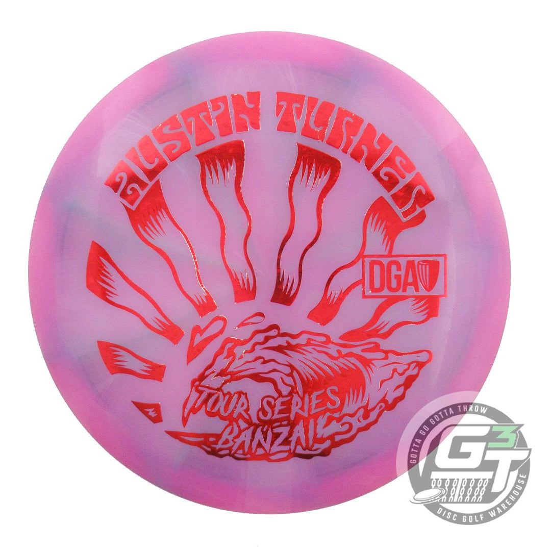 DGA Limited Edition 2023 Tour Series Swirl Tour Series Banzai Fairway Driver Golf Disc (Individually Listed) - Gotta Go Gotta Throw