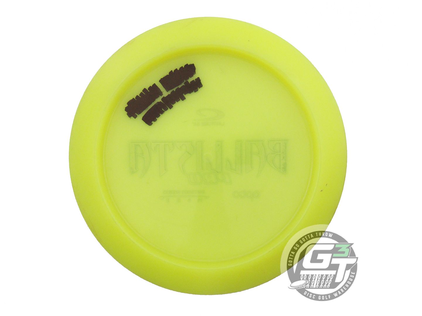 USED Latitude 64 Opto Ballista Pro 168g Yellow Blue Foil Distance Driver Disc