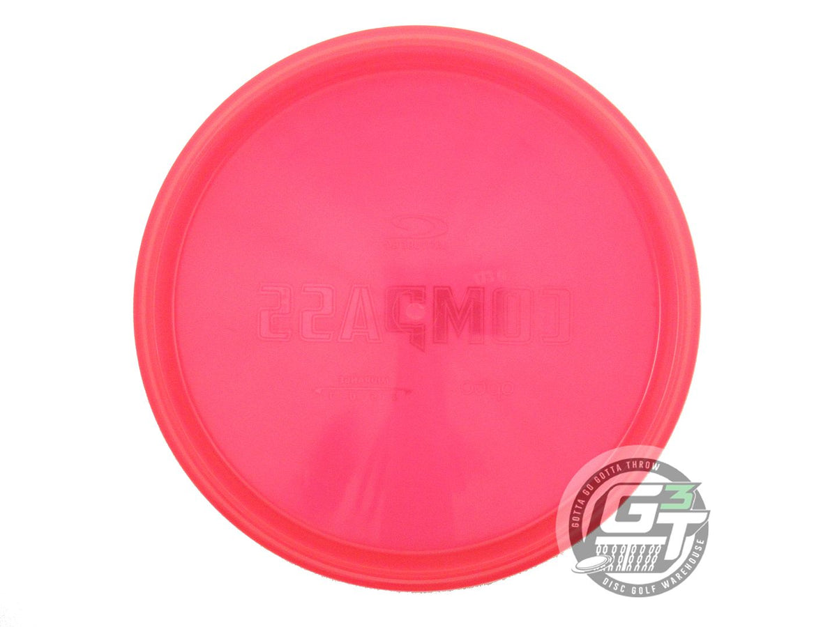 NOS Latitude 64 Opto Compass 173g Red Silver Foil Midrange Golf Disc