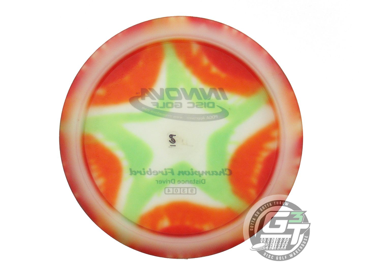USED Innova I-DYE Champion Firebird 169g Star Burst Distance Driver Golf Disc
