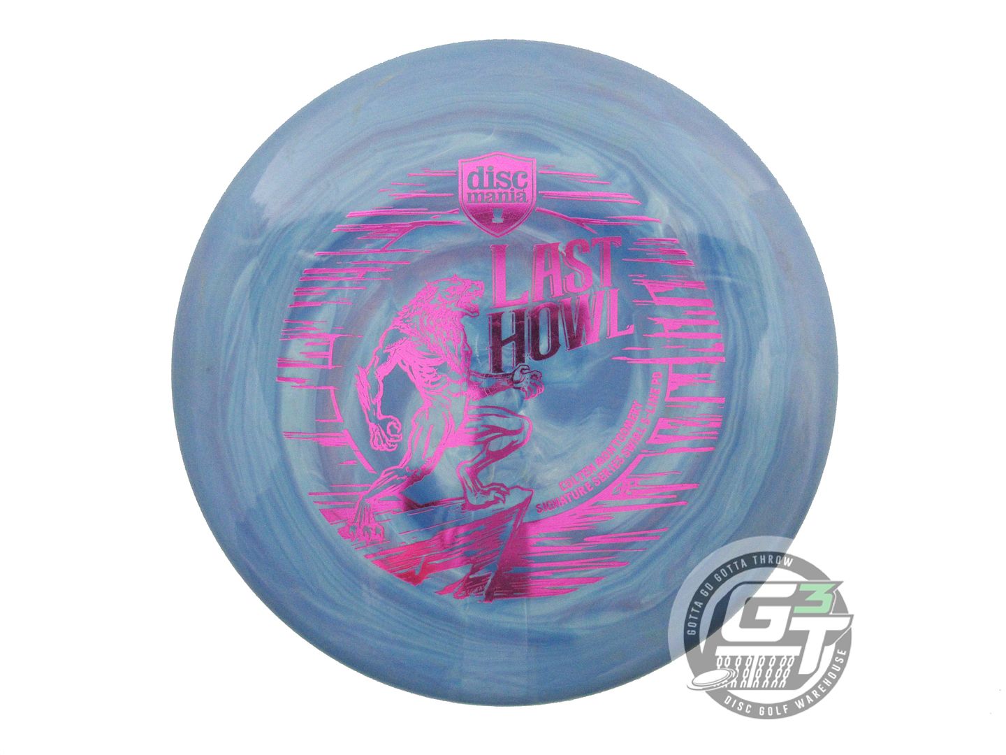 USED DiscMania LAST HOWL S-Line PD 173g Blue Magenta Foil Distance Driver Disc