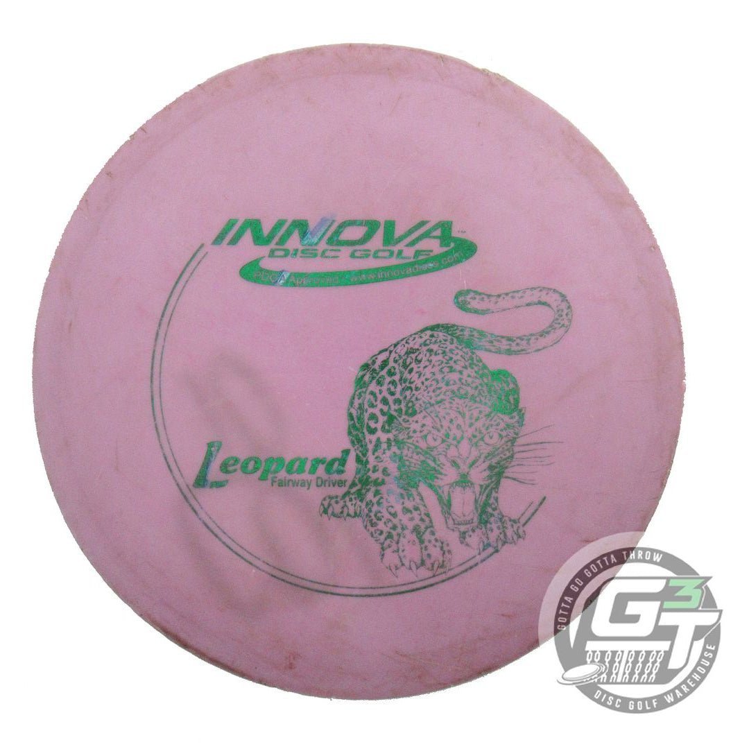 USED Innova DX Leopard 166g Lilac Green Foil PFN Fairway Driver Golf Disc
