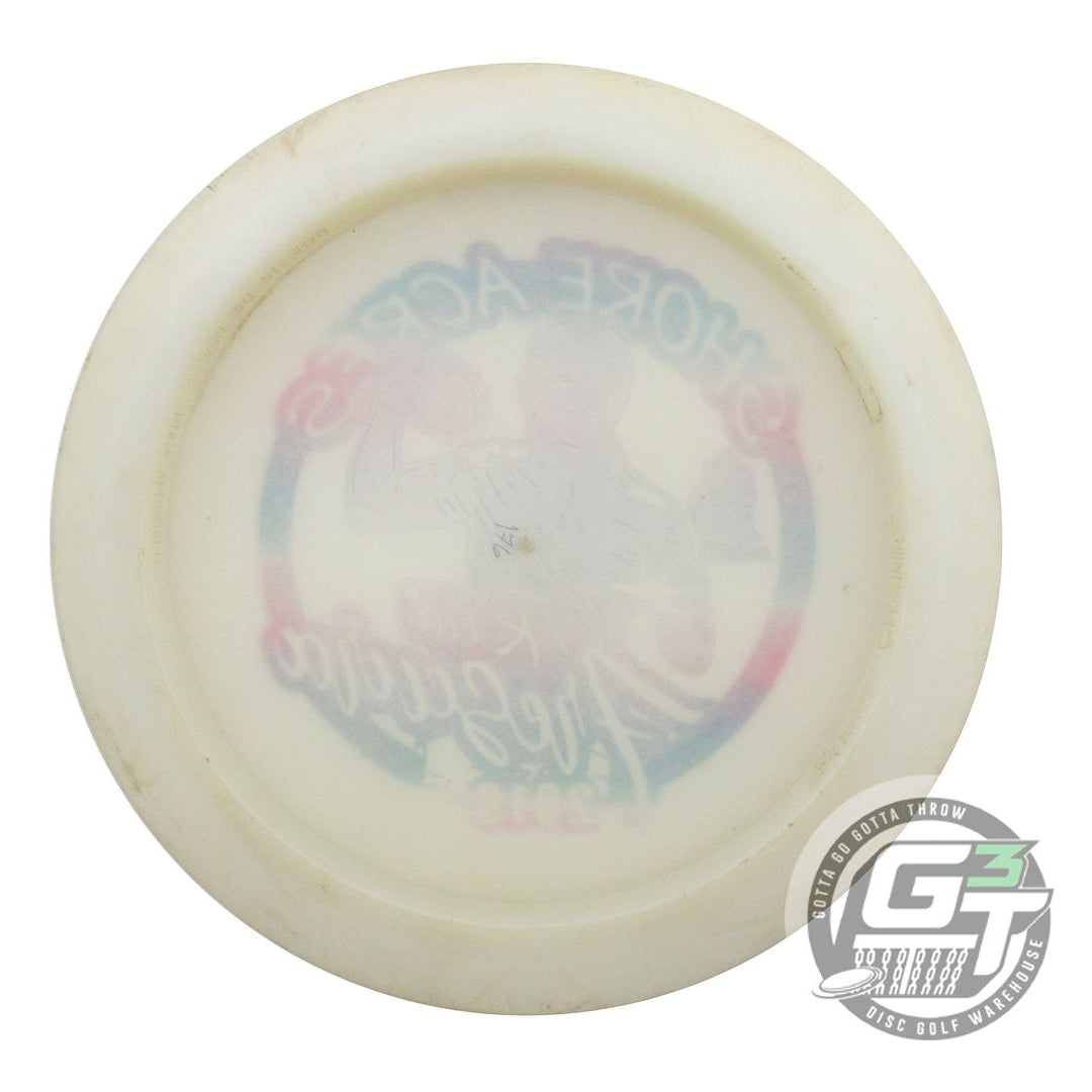 USED Discraft Z Crank 176g White Miami Foil Distance Driver Golf Disc