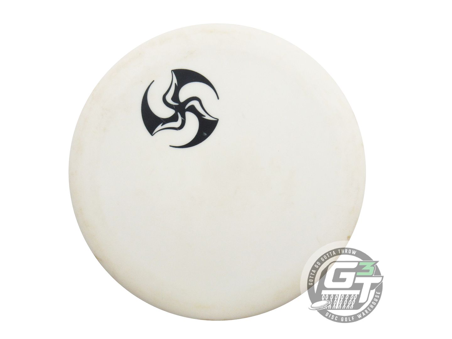 USED Birdie Disc Golf Supply Premium Blend Marvel 175g White HUK LAB Putter Disc