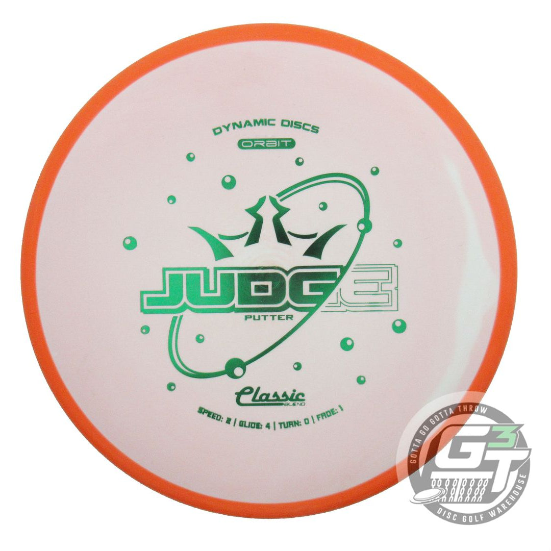 Dynamic Discs Classic Blend Orbit Judge Putter Golf Disc (Individually Listed)