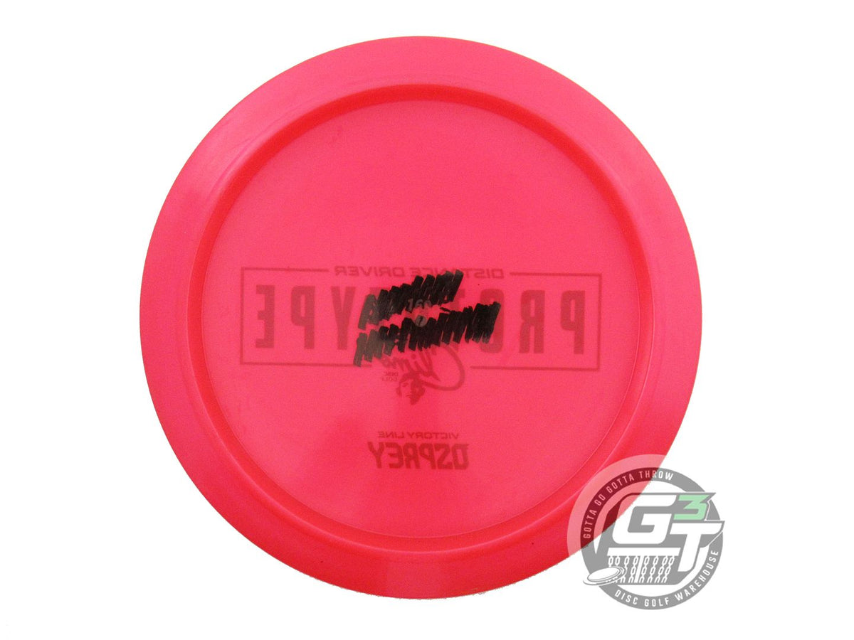 USED Climo PROTOTYPE Victory Line Osprey 169g Red Distance Driver Golf Disc
