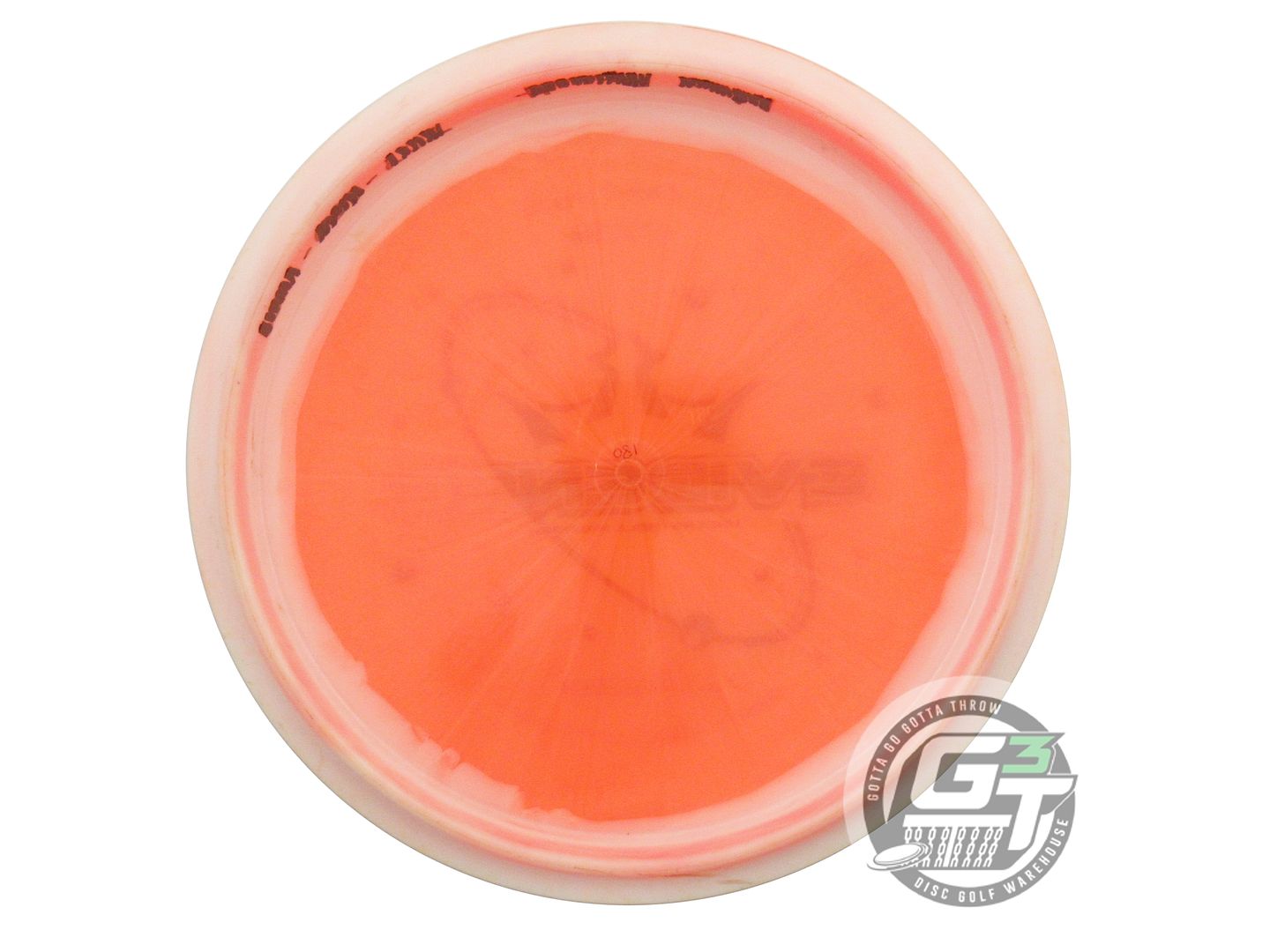 USED Dynamic Discs Lucid Ice Orbit Evidence 180g White-Orange Midrange Golf Disc
