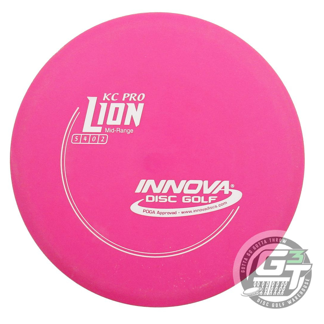 USED Innova KC Pro Lion 177g Magenta White Stamp Midrange Golf Disc