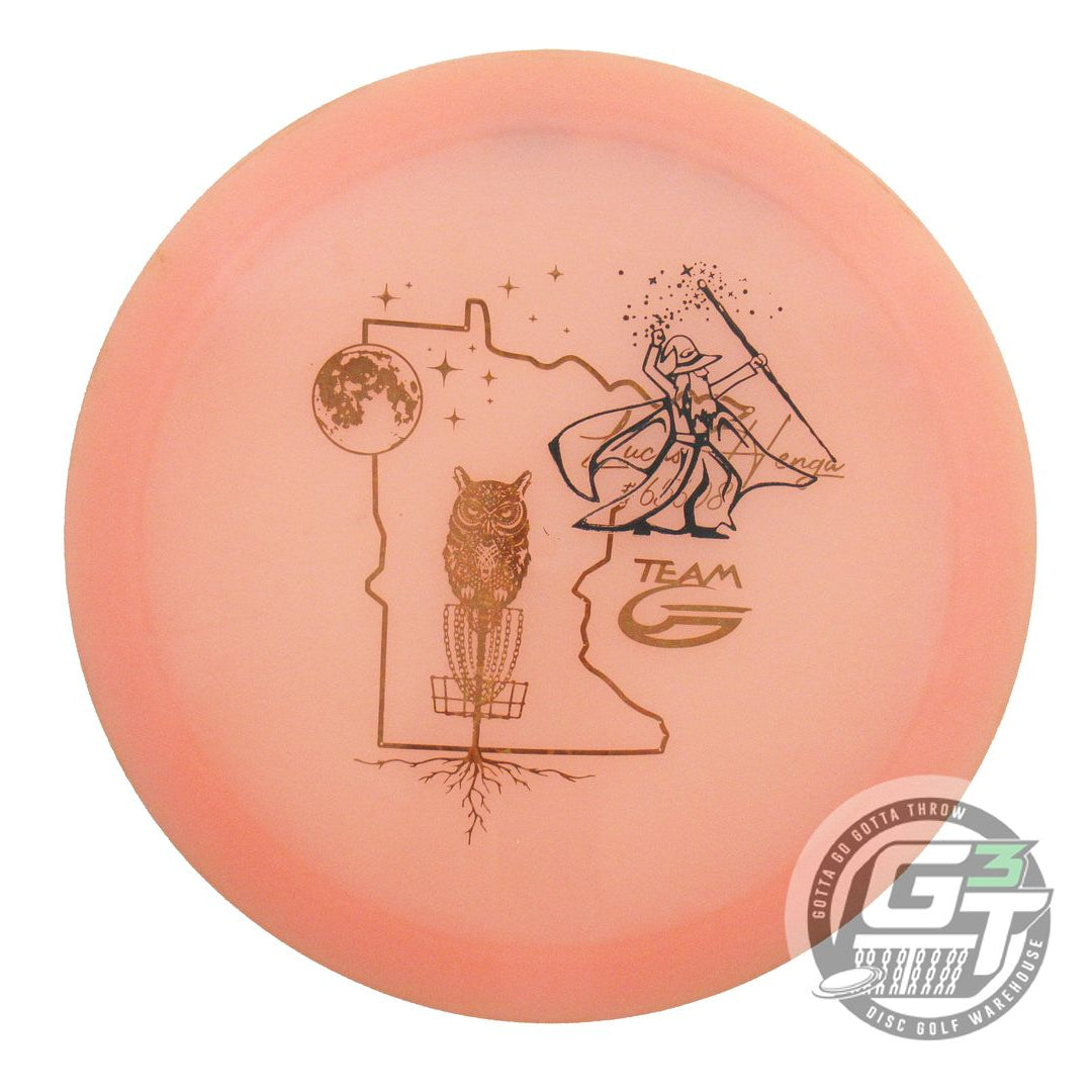 USED Gateway Hyper-Diamond Blade 174g Peach Brown Foil Fairway Driver Golf Disc