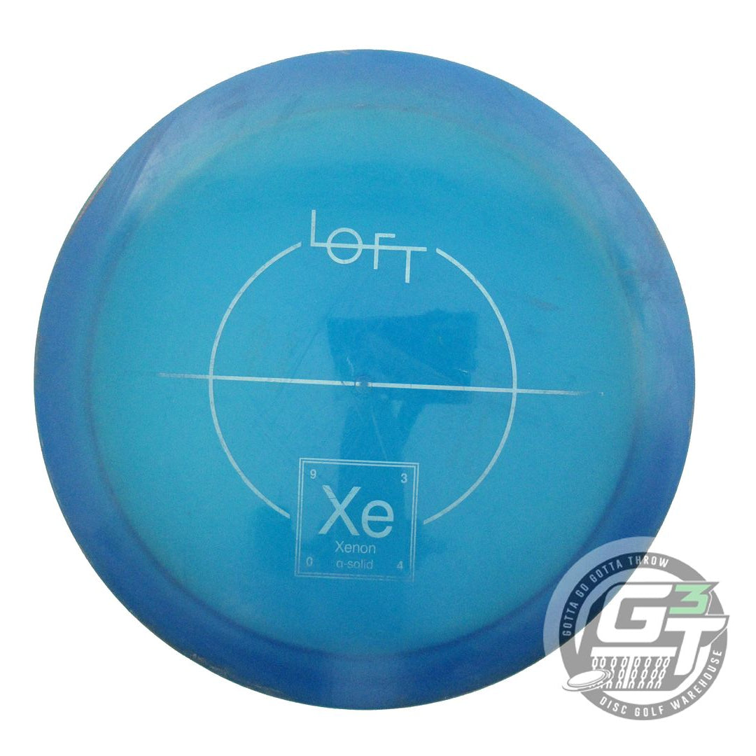 USED Loft Discs Alpha Solid Xenon 174g Blue Silver Holo Foil Fairway Driver Disc