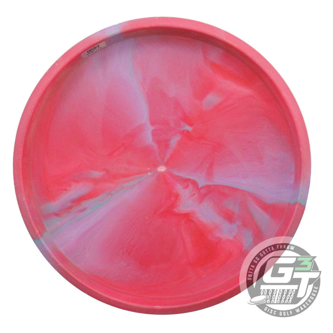 USED DGA FIRST RUN D-Line Surf 173g Pink-Lilac Silver Shatter Midrange Golf Disc