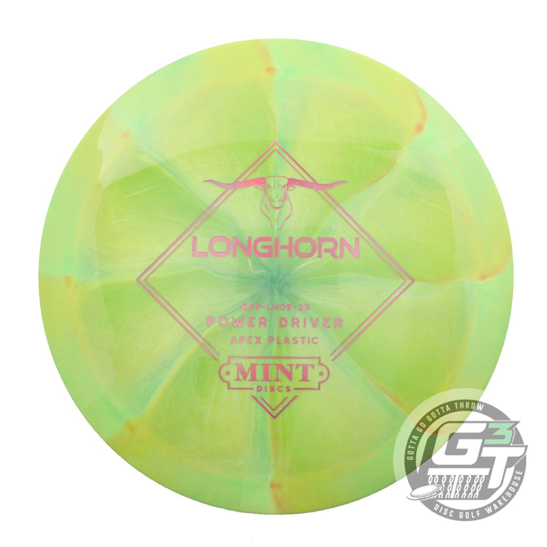 Mint Discs Swirly Apex Longhorn Distance Driver Golf Disc (Individually Listed)