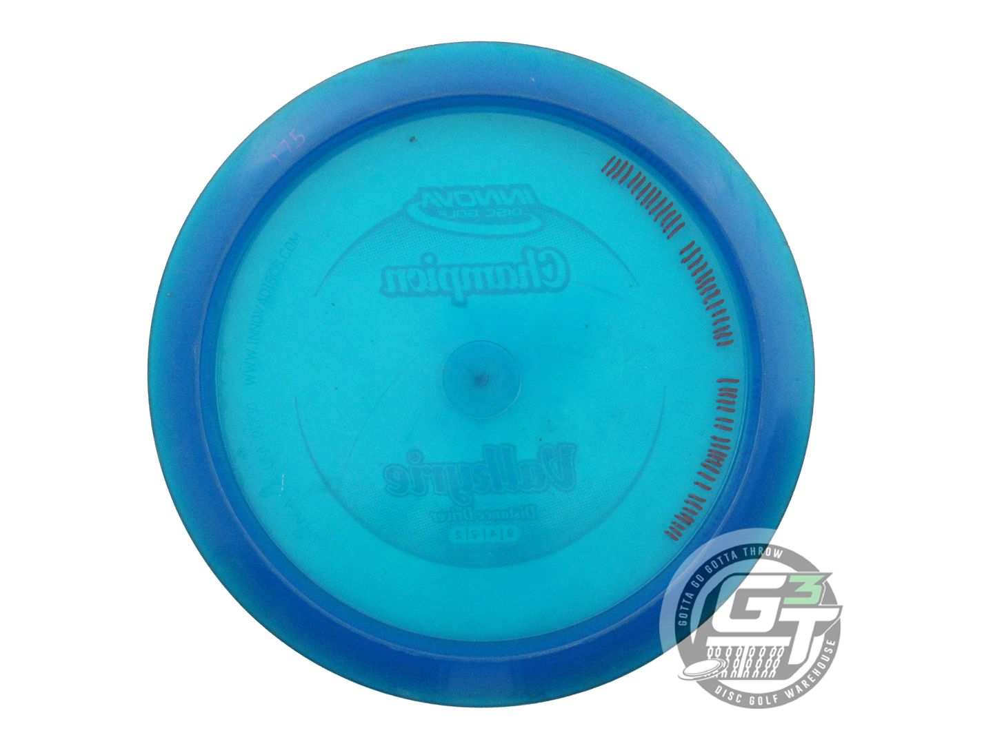 USED Innova Champion Valkyrie 174g Blue White Stamp Distance Driver Golf Disc