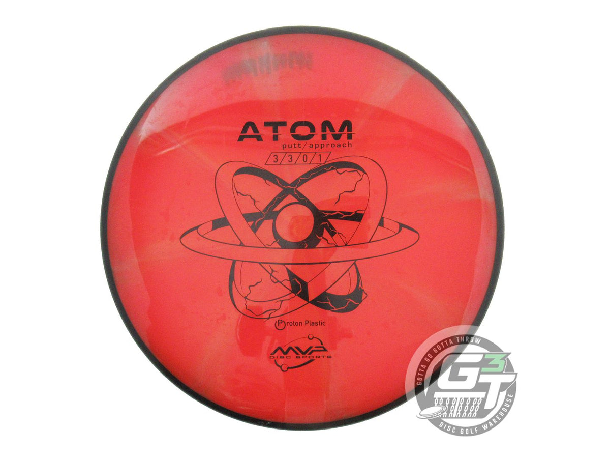 USED MVP Disc Sports Proton Atom 172g Red Putter Golf Disc