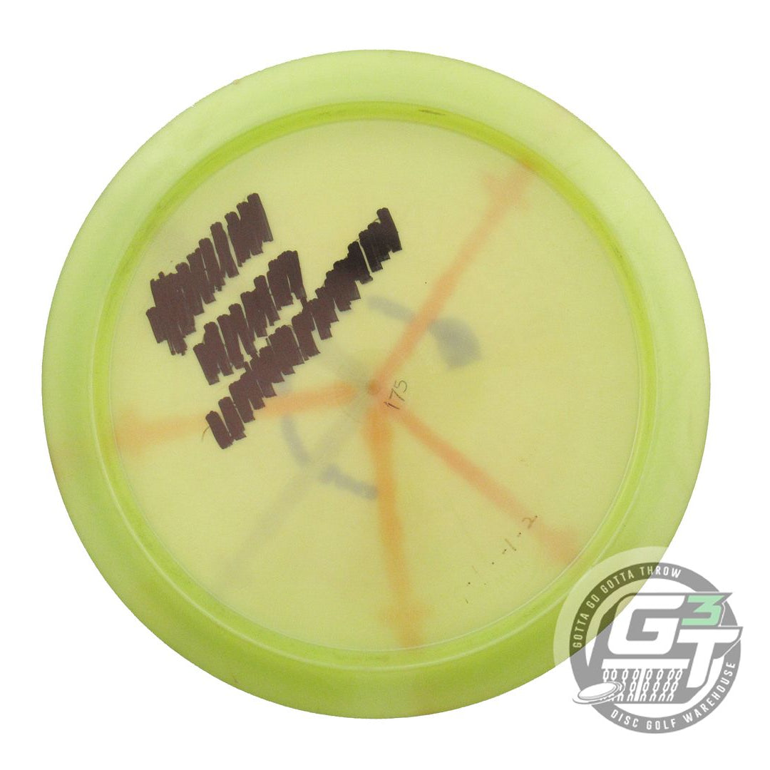 USED Innova FIRST RUN Luster Champion Savant 175g Lime HOME DYED Driver Disc