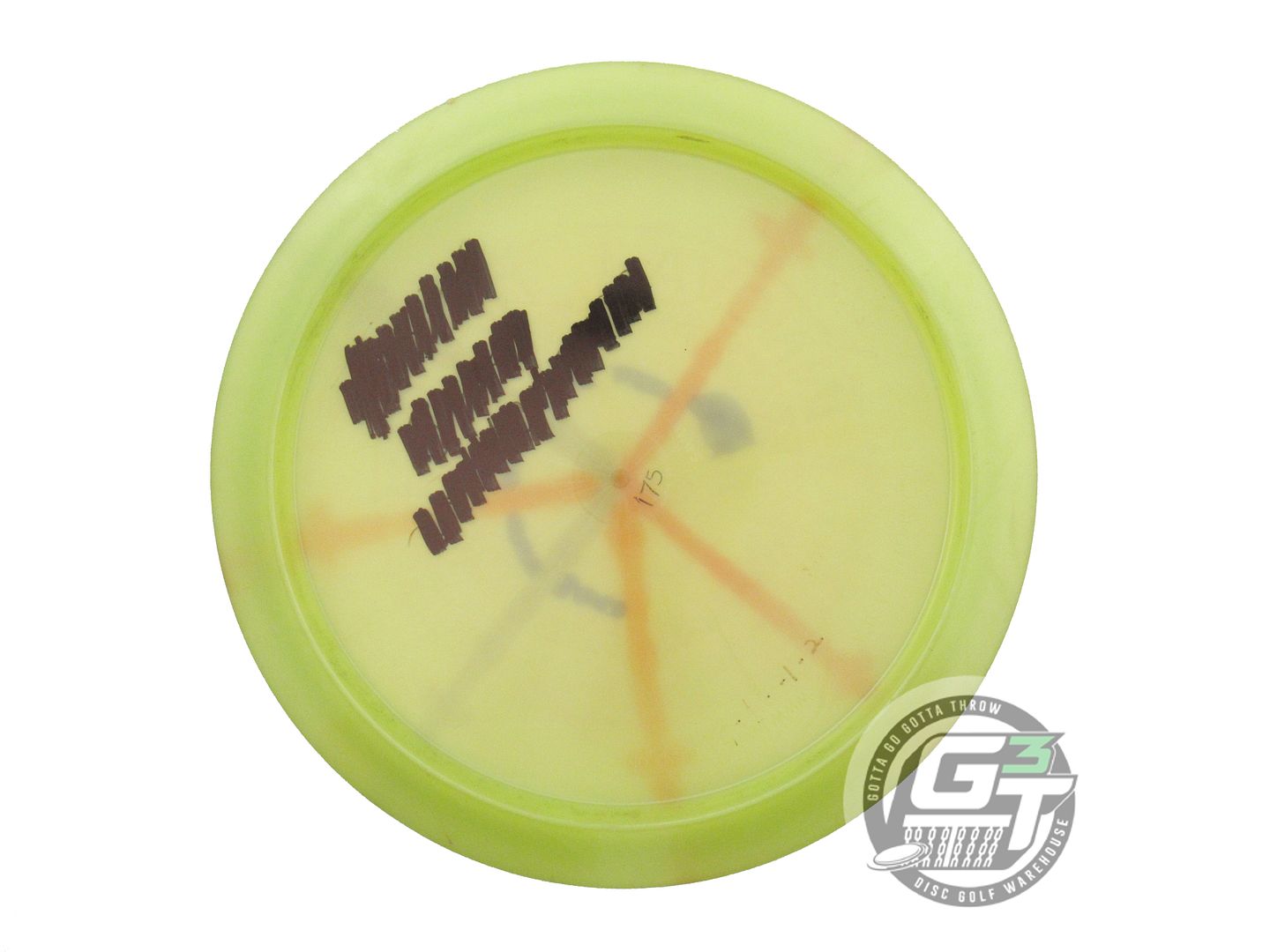 USED Innova FIRST RUN Luster Champion Savant 175g Lime HOME DYED Driver Disc