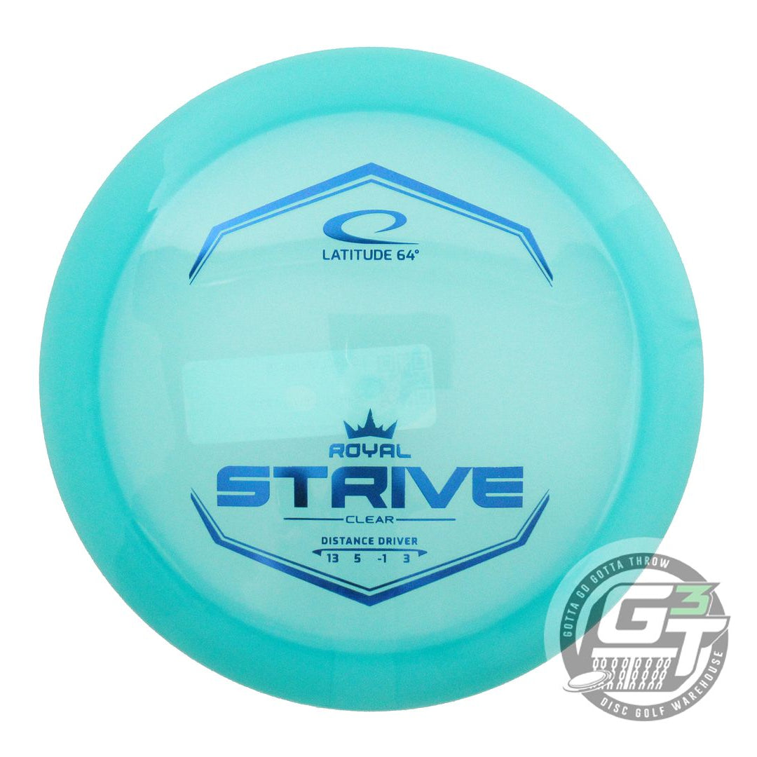 Latitude 64 Royal Clear Strive Distance Driver Golf Disc (Individually Listed)