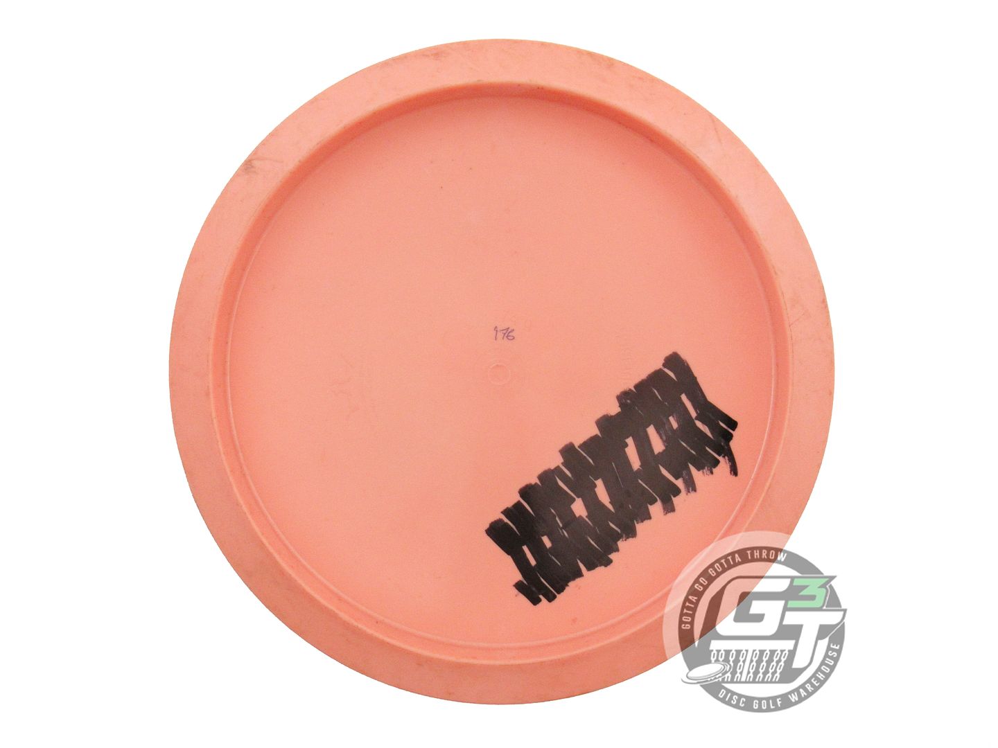 USED Dynamic Discs Fuzion Maverick 176g Peach Fireworks Foil Driver Disc
