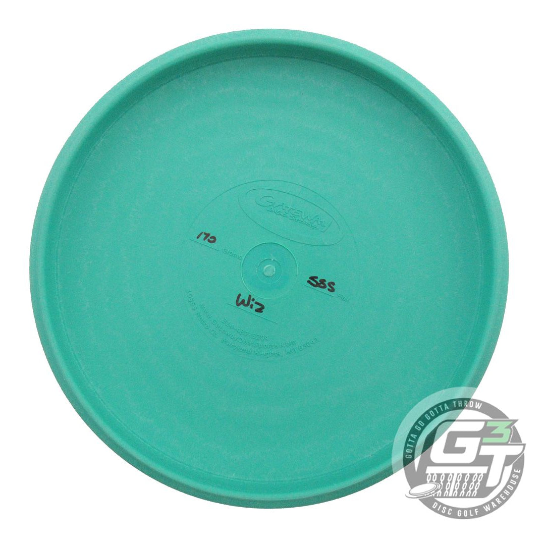 NOS Gateway SureGrip SSS Wizard 170g Green Purple Foil Putter Golf Disc