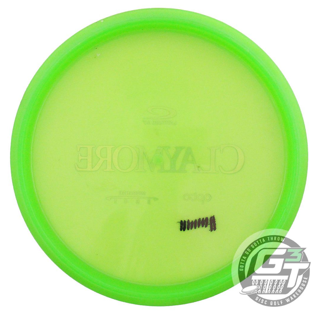 USED Latitude 64 Opto Claymore 178g Green Blue Foil Midrange Golf Disc