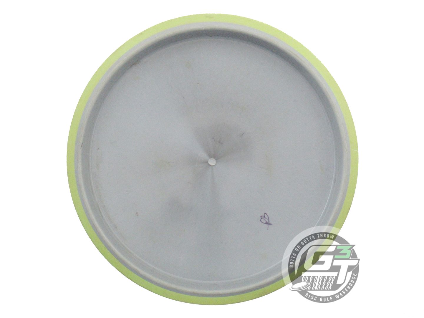 USED Axiom Discs Fission Hex 175g Gray Lime Rim Midrange Golf Disc